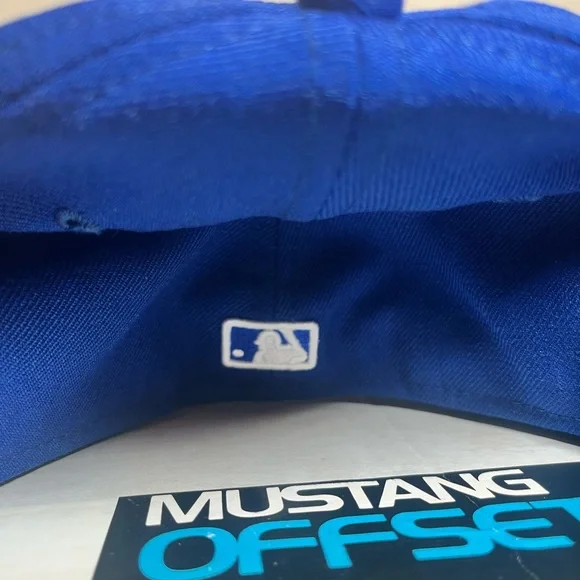 New Era Royal Blue Cap with White Logo - Picture 3 of 4